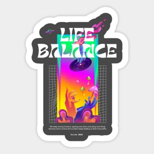 Life Balance Sticker